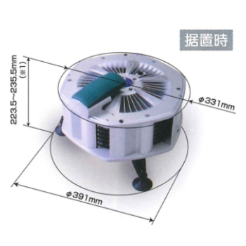 床下用カクハン型送風機・撹拌くんSF-206の通信販売／テクノ株式会社