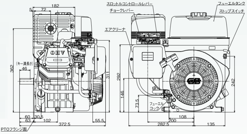 三菱メイキエンジンGB300の通信販売・部品販売・パーツリスト・修理 