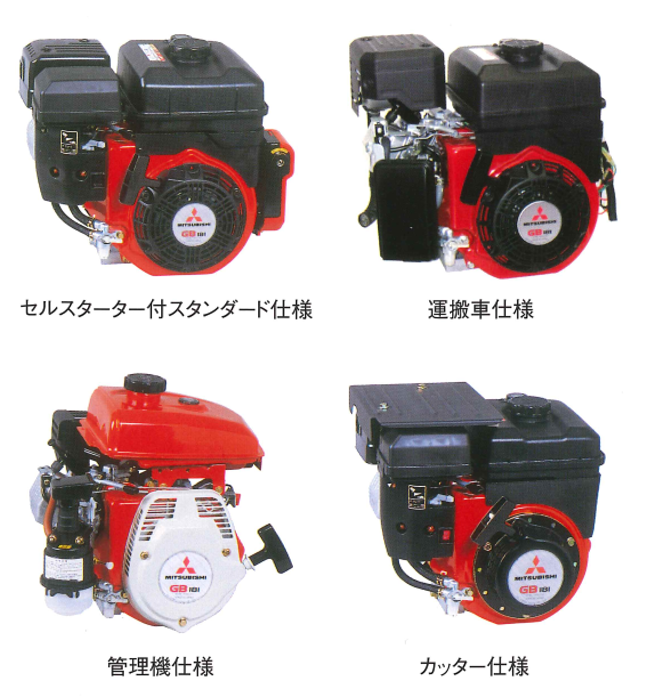 三菱メイキンエンジンGBシリーズの通信販売：テクノ株式会社
