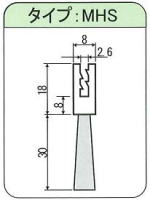 タイプＭＨＳ｜レールや窓・ドアのサッシなどに簡単に取り付け可能バーカットフレックスシステムタイプＭの通信販売｜搬送機のレールや窓、ドアのサンなどに簡単に取り付ける事ができます。取付け部の溝には滑り止めの凹凸が脱落を防止し、しっかり固定されます。ＭＨ（縦型）とＭＦ（横型）の２種類で取り付け場所を選ぶことなく使用可能です。自由自在に曲がり簡単に切断が出来ます。窓、ドア周りの防塵、防虫対策（隙間からの害虫やホコリを侵入を防ぎます）各種機械周りの防塵対策。搬送ラインの整列用ガイド。規格識別用ガイド及び張り付き防止。各種部位間の目隠し及び防塵｜レールや窓・ドアのサッシなどに簡単に取り付け可能バーカットフレックスシステムタイプＭの通信販売