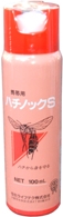 キャンプやハイキングなど山間部に行った際にスズメバチによる襲撃時に使用する速効性の携帯用小型エアゾールのハチノックＳ