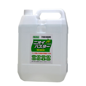 天然成分１００％の万能消臭剤,ペット、昆虫、水槽、トイレや介護用などの消臭に！ニオイバスターの通信販売：テクノ株式会社、天然の酵素が臭いの発生源に直接作用し、悪臭の元を根こそぎ分解します。優れた抗菌作用により、有害菌を減らします。化学成分を一切使用しない無添加商品で、安全性が高く、ペットが飲んでも害はありません。ペット用、トイレ、体毛に付着した異臭の消臭に効果発揮、ペットに飲水させて糞尿の臭いを減らすことも可能です。昆虫用、クワガタ等の飼育マットにスプレーすると酵素の働きでカビの発生を抑制します。悪い菌が繁殖しずらい環境ができ幼虫・成虫どちらも病気になりずらく、成長もよく、長生きします。水槽用、観賞魚用水槽の消臭と浄化には水の交換時に水1ℓに対し1cc投入。トイレ用・介護用、とれないシーツや肌着のニオイには、洗濯時に30cc洗濯槽に投入すると効果があります。おねしょパットなどには、しっとりと濡れるだけスプレーする。ガマン出来ない介護臭が部屋全体に染み付いている場合は、超音波加湿器を使用。超音波による微細な霧が部屋中の隅々まで行き渡り、悪臭を撃退する。天然成分１００％の万能消臭剤,ペット、昆虫、水槽、トイレや介護用などの消臭に！ニオイバスターの通信販売：テクノ株式会社