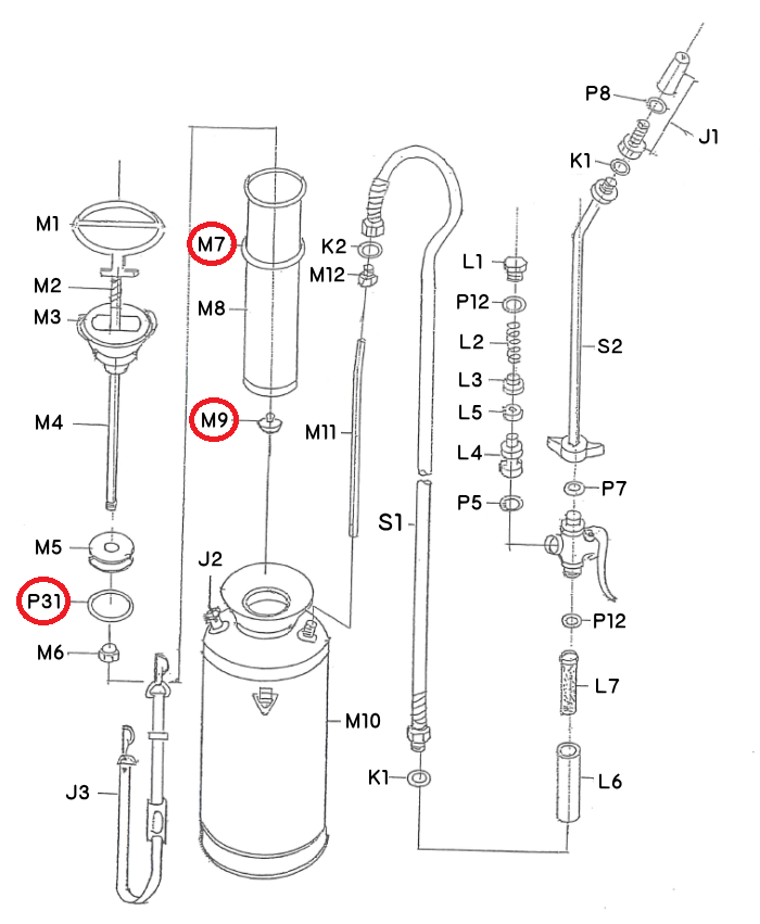 全品送料無料】 ショップあおぞらメスト Mesto 噴霧器 “INOX PLUS" 蓄圧式 3615PT