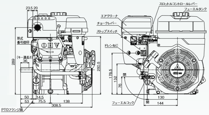 三菱メイキエンジンGB181L,Pの通信販売・部品販売・パーツリスト・修理